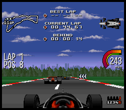 Newman-Haas IndyCar Racing featuring Nigel Mansell (USA) In game screenshot